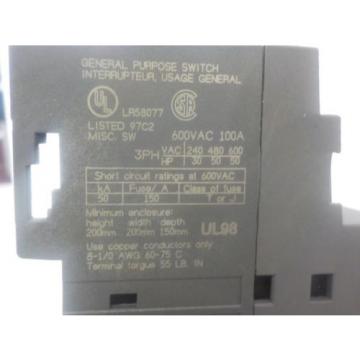 ABB OT125E3 USED SWITCH