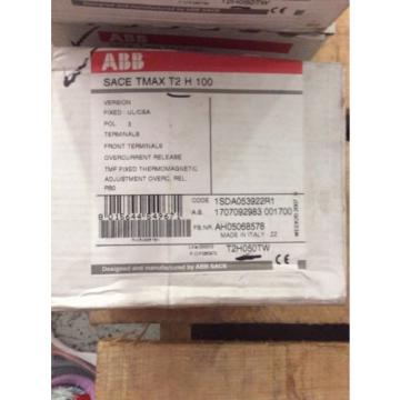 ABB Circuit Breaker T2H050TW 50 Amp  3 Pole