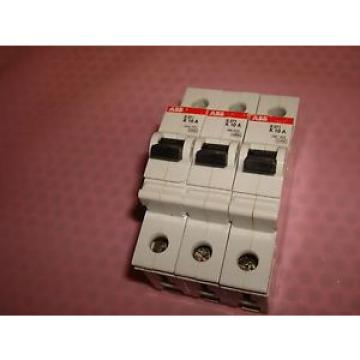 Lot of 3 - ABB S271K10 - S271-K10 S271K10A - 10AMP 240VAC 1 Pole Circuit Breaker