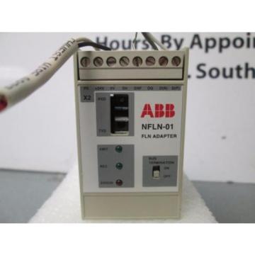 ABB NFLN-01 FLN Adapter Module 24V 3W Din-Rail for VFD Drive