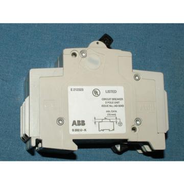 ABB  S202U-K5  5amp Circuit Breaker 240V Max.