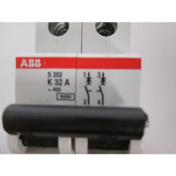 ABB  S202-K32 Circuit Breaker 480Y/277 32A 2 Pole