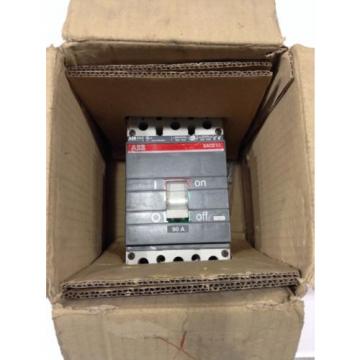 S3H090TW ABB Circuit Breaker 3 Pole 90 Amp 600V (New In Box)