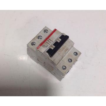 ABB 2A 400V 3-POLE CIRCUIT BREAKER S203 K2A