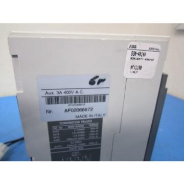 ABB SACE S3 S3N 150 amp 400v AC Circuit Breaker