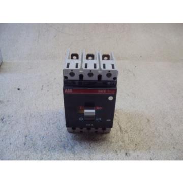 ABB 225A TMAX TS3H-D225 CIRCUIT BREAKER  USED