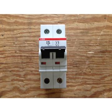 ABB S282-K4 2 Pole 4A 277/480VAC Trip Curve K DRM Circuit Breaker *NEW!*