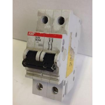 ABB 2 POLE 6AMP CIRCUIT BREAKER  S 272 K6A