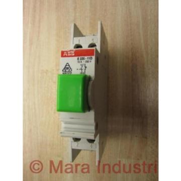 ABB E225-11D Circuit Breaker - Used