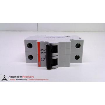 ABB S202-B10 - PACK OF 5 - MINIATURE CIRCUIT BREAKER 2 POLES 10A, 480V,  #218310