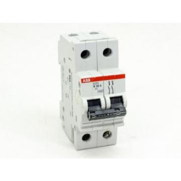 ABB S272-K20A Circuit Breaker 20AMP 2POLE 277/480VAC