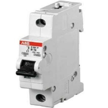 ABB MINIATURE CIRCUIT BREAKER 6KA 253VAC/DC,Trip Curve C,1Pole- 0.5A,1A,2A Or 3A