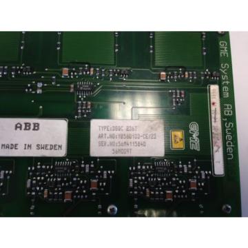 USED ABB ROBOTICS DSQC 236T ROBOT SERVO DRIVE AXIS BOARD,YB560103-CE/28 DA