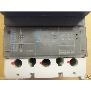 ABB S4H SACE S4 Circuit Breaker Disconnect Switch 3 Pole 250 Amp 600V