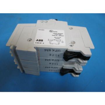 ABB S203 UP K 5 A 480Y/277V 3 Pole Circuit Breaker