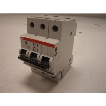 ABB S263-C10, 3-Pole 10 A 400VAC, C-Curve Circuit Breaker