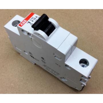 ABB S201-K10A CIRCUIT BREAKER 1 POLE 10A 480Y/277VAC NEW CONDITION NO BOX