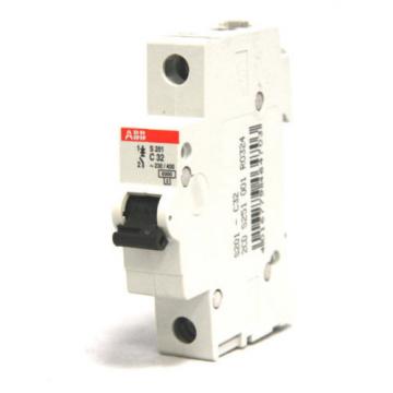 ABB S201-C32 Circuit Breaker 30A 1P 230V 400V BCPD American Breaker 30 Amp