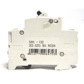 ABB S201-C32 Circuit Breaker 30A 1P 230V 400V BCPD American Breaker 30 Amp