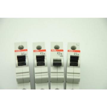 ABB S 271 K 13A Single-Pole Circuit Breaker, Lot of 4