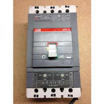 S5N ABB Circuit Breaker 300A w/ 24VAC/DC Shunt and 2A2B Aux