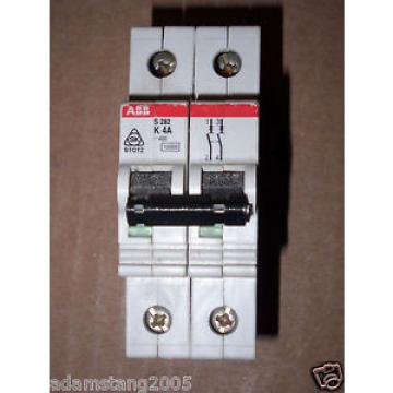 ABB S282K 4A Circuit Breaker 2 pole S 282  K 4A