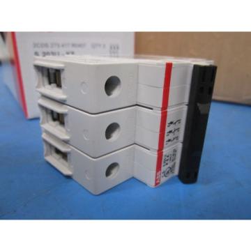 NEW - Box of 3 ABB S 203U-K8 3 Pole Circuit Breakers QUANTITY AVAILABLE