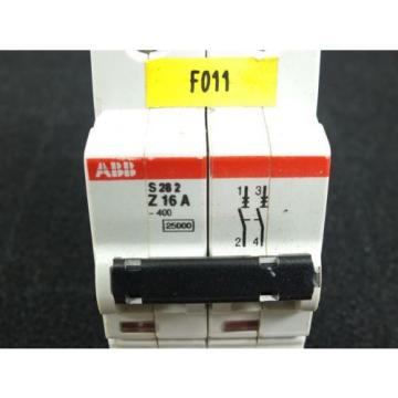 ABB Z16A S282 2 Pole Circuit Breaker (S282UC-Z16)