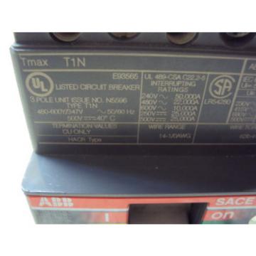 ABB TMAX T/N CIRCUIT BREAKER 30A  NEW