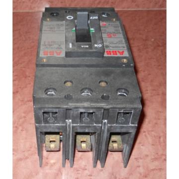 NEW!!! ABB CIRCUIT BREAKER ESB43080L B130002 M497200 80AMP 3POLE 480VAC 6 LUGS