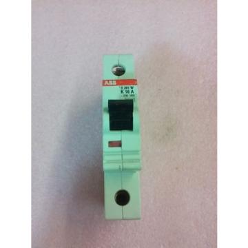 ABB S 281 W K 16 A 230/400 25000 1 Pole Circuit Breaker