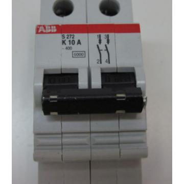 ABB MINI CIRCUIT BREAKER TYPE K TWO POLE 10A S272-K10