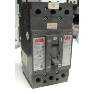 ABB Molded Case Switch 100A, 3P, 600V  Type ES ... VB-114