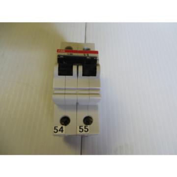 ABB CIRCUIT BREAKER S262 B 16  2 POLE 16A 16 A AMP S262B16