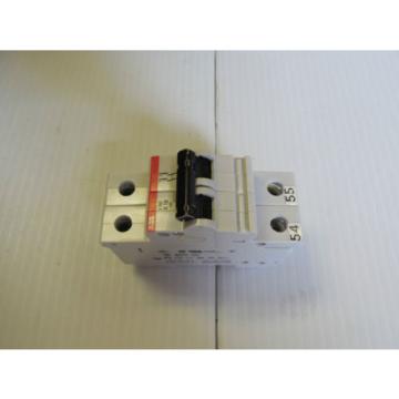 ABB CIRCUIT BREAKER S262 B 16  2 POLE 16A 16 A AMP S262B16