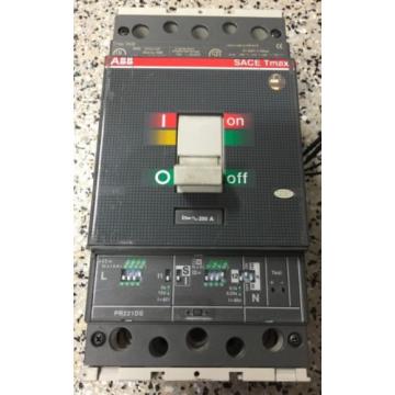 ABB SACE Tmax T4N250 Circuit Breaker - 250 Amp, 3 Pole, 600 Volts