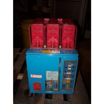 ABB 800 AMP VACUUM BREAKER FOR SWITCHGEAR TYPE LKE-16 MODEL 1A TRIP DEVICE LSS-6