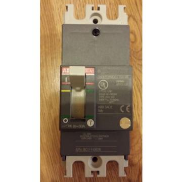 ABB A1A030TW-2 A1A A1A030TW2 SACE Formula 30A Circuit Breaker