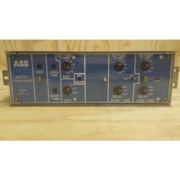 ABB Micro Power Shield MPS-5 trip unit 800A LSI