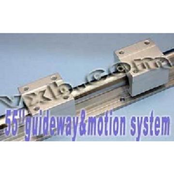 20mm 55&#034; Rail Guideway System w/2 Slide Units Linear Motion 7429