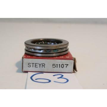 &#034;NEW  OLD&#034; Consolidated STEYR Thrust Ball Bearing  51107