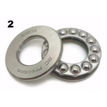 Two (2) 51205 Axial Thrust Precision Ball Bearing 25x47x15