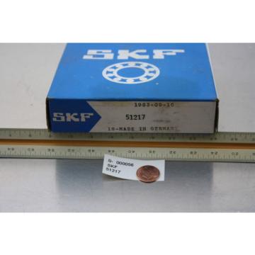 SKF Thrust Ball Bearing 51217 Single Thrust Ball Bearing 85mm x 125mm x 31mm