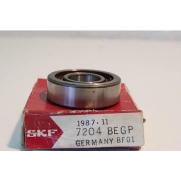 &#034;NEW  OLD&#034; SKF Thrust Ball Bearing Thrust Angular Contact Ball Bearing 7204 BEGP