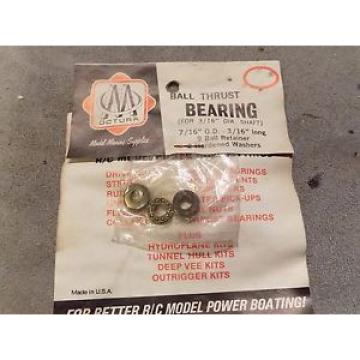 Octura Ball Thrust Bearing  7/16 OD 3/16 Dia Shaft