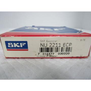 SKF* CYLINDRICAL ROLLER BEARING NU 2211 ECP