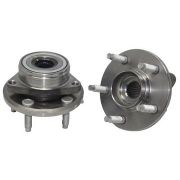 Pair: 2 New FRONT Wheel Hub and Bearing Assembly Sable Ford Taurus Continental