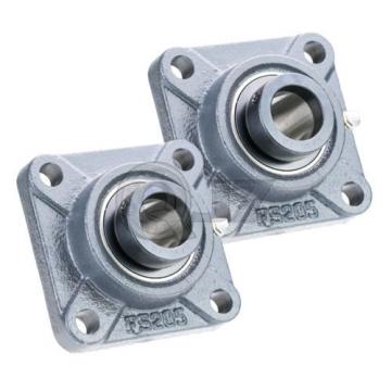 2x 5/8in Square Flange Units Cast Iron HCFS202-10 Mounted Bearing HC202-10+FS204