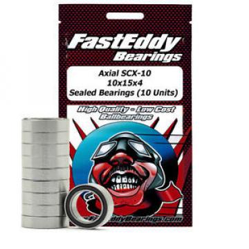 Axial SCX-10 10x15x4 Sealed Bearings (10 Units)