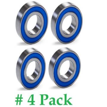 4 Units 6005-2RS C3 Premium Ball Bearing 25X47X12